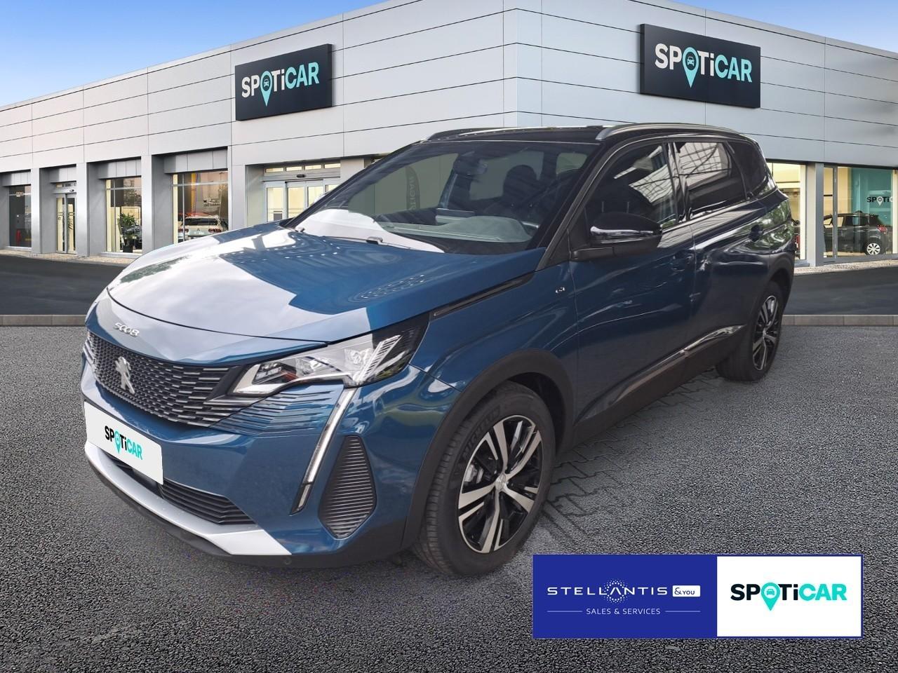 PEUGEOT PEUGEOT 5008 Gebrauchtwagen blau Hybrid Benzin