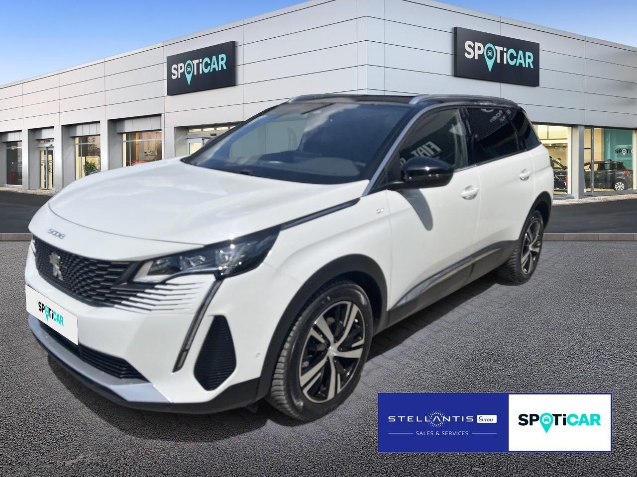 PEUGEOT PEUGEOT 5008 Gebrauchtwagen weiß Hybrid Benzin