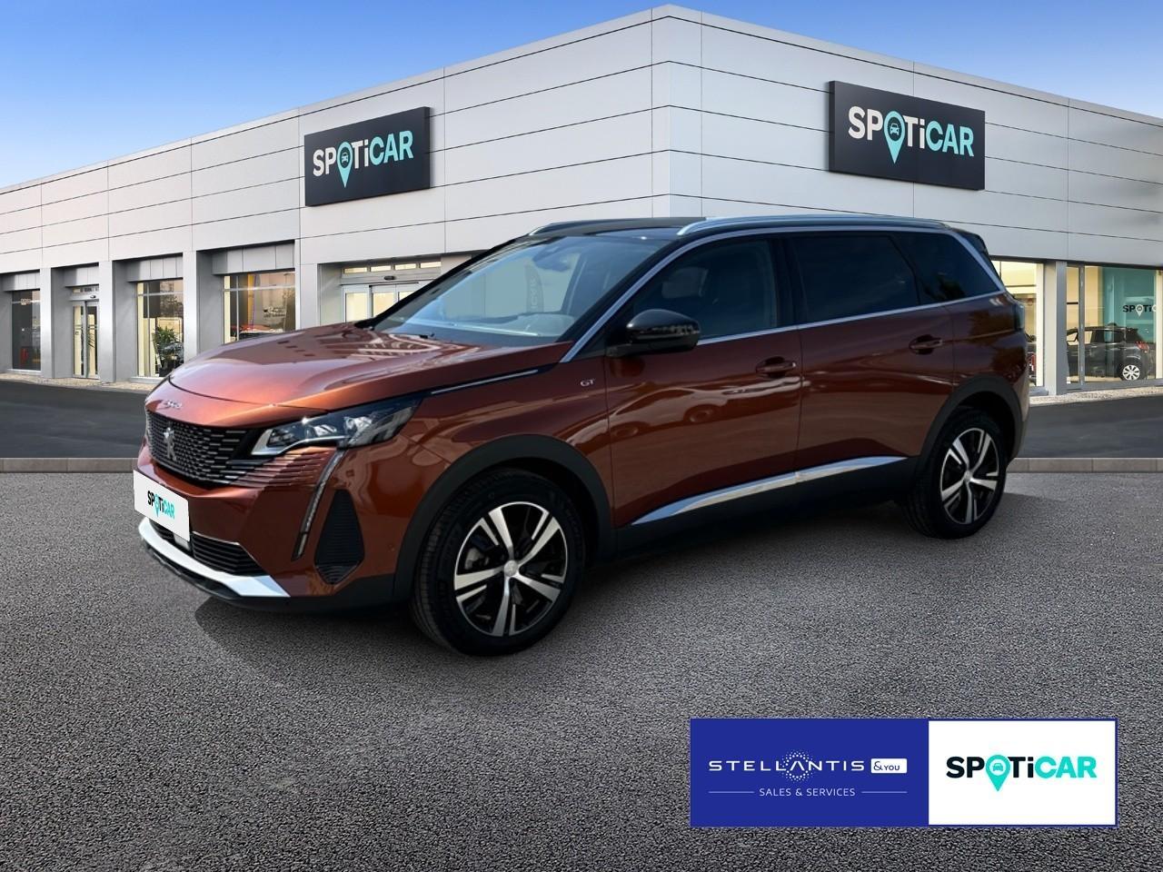 PEUGEOT PEUGEOT 5008 Gebrauchtwagen orange Hybrid Benzin