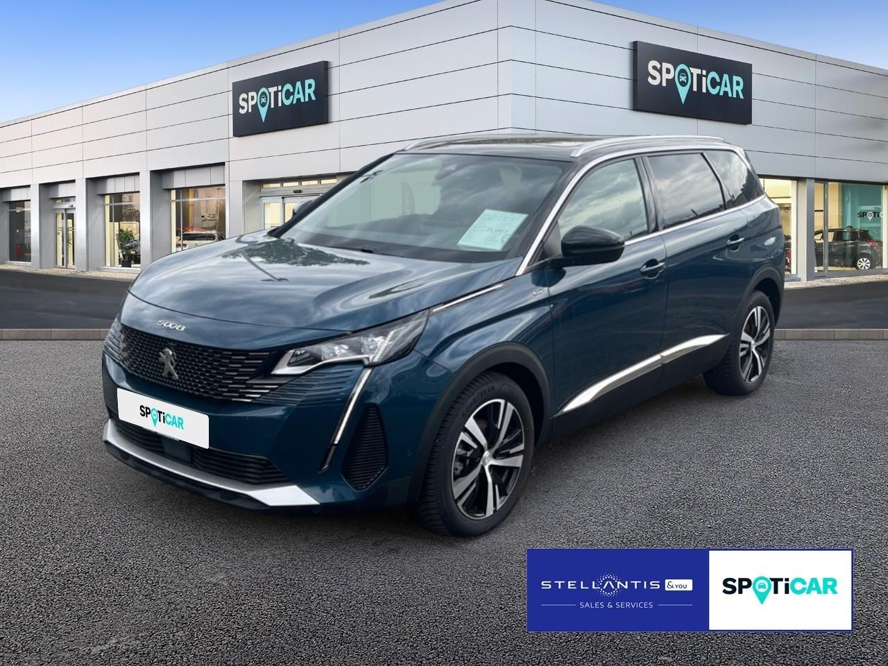 PEUGEOT PEUGEOT 5008 Gebrauchtwagen blau Benzin