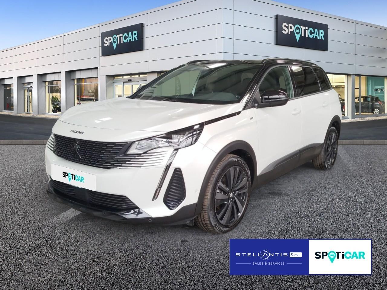 PEUGEOT PEUGEOT 5008 Gebrauchtwagen weiß Hybrid Benzin