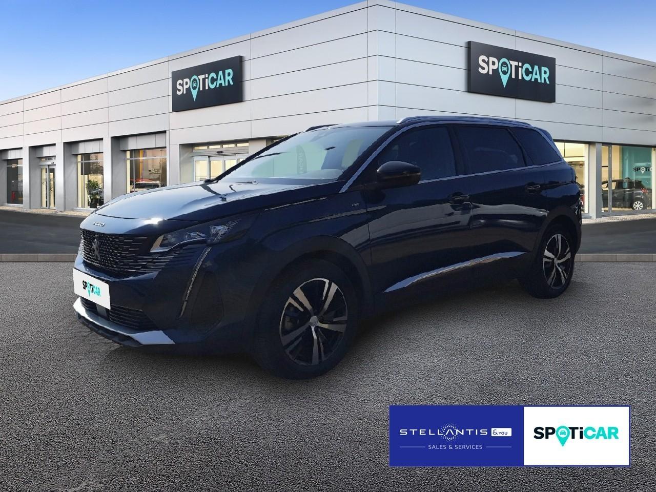 PEUGEOT PEUGEOT 5008 Gebrauchtwagen blau Hybrid Benzin