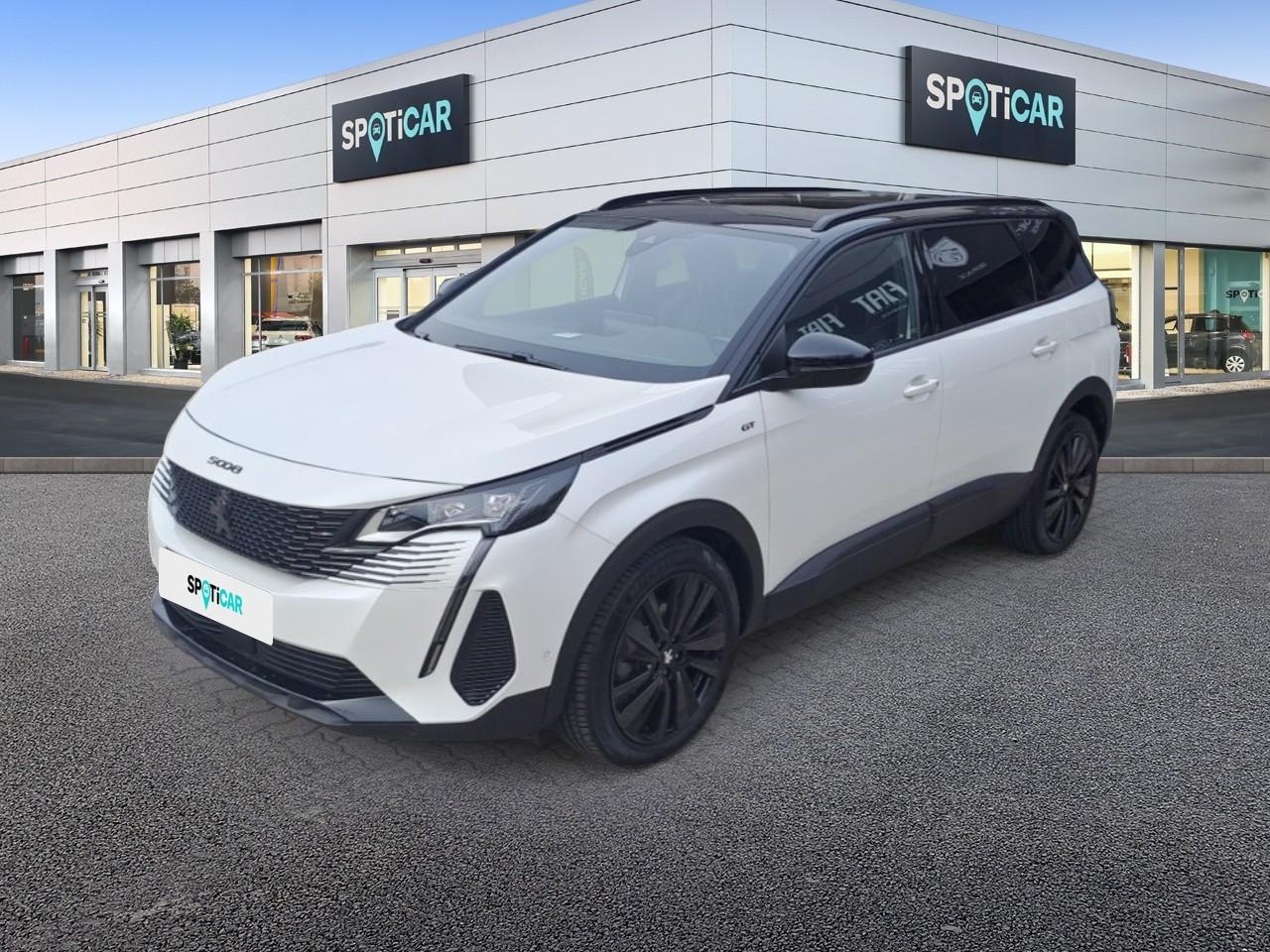 PEUGEOT PEUGEOT 5008 Gebraucht weiß Hybrid Benzin