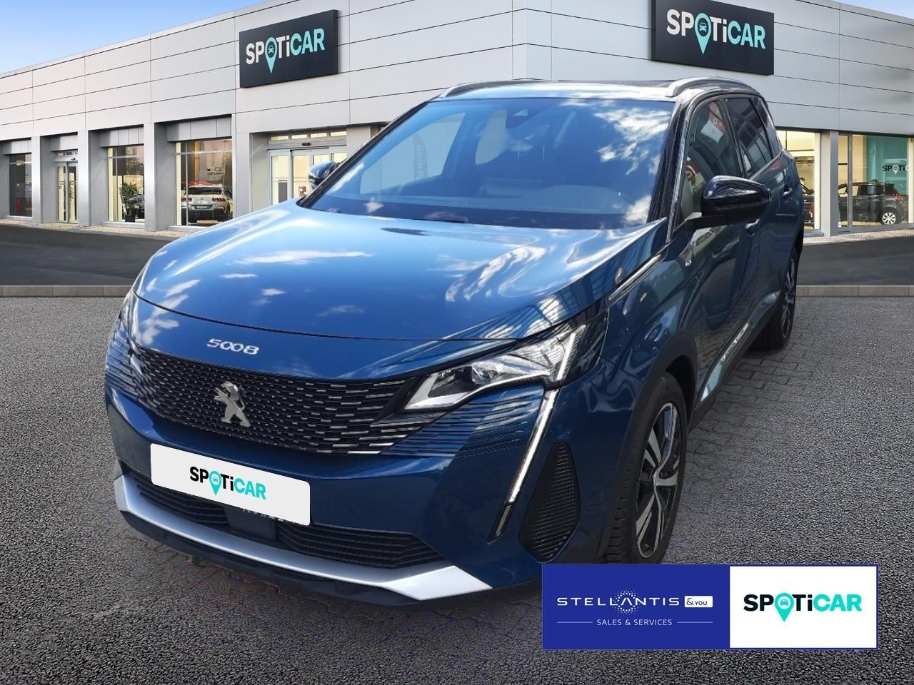 PEUGEOT PEUGEOT 5008 Gebrauchtwagen blau Hybrid Benzin