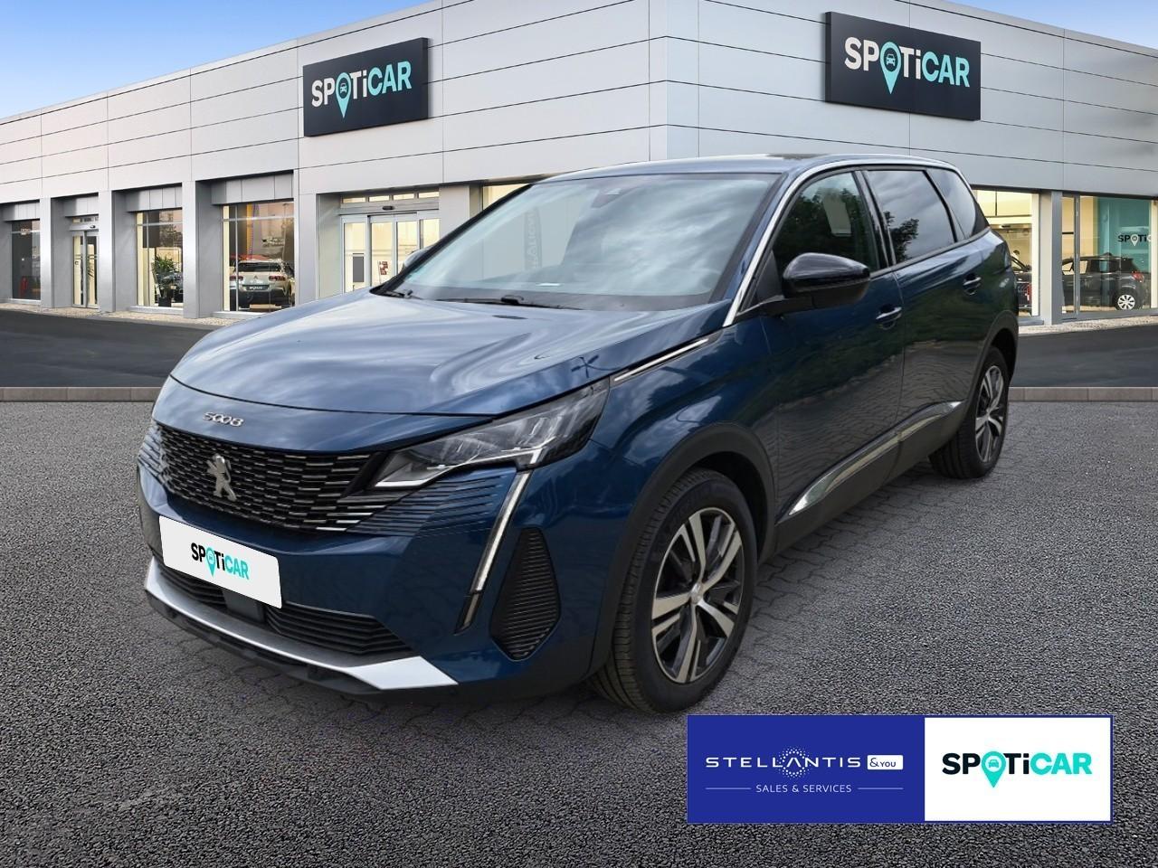 PEUGEOT PEUGEOT 5008 Gebrauchtwagen blau Super
