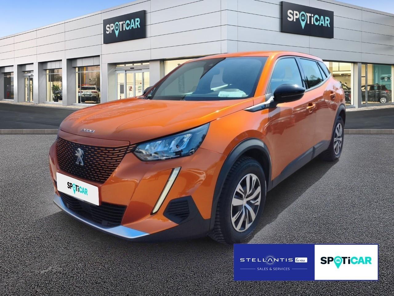 PEUGEOT PEUGEOT e-2008 Gebrauchtwagen orange Elektro