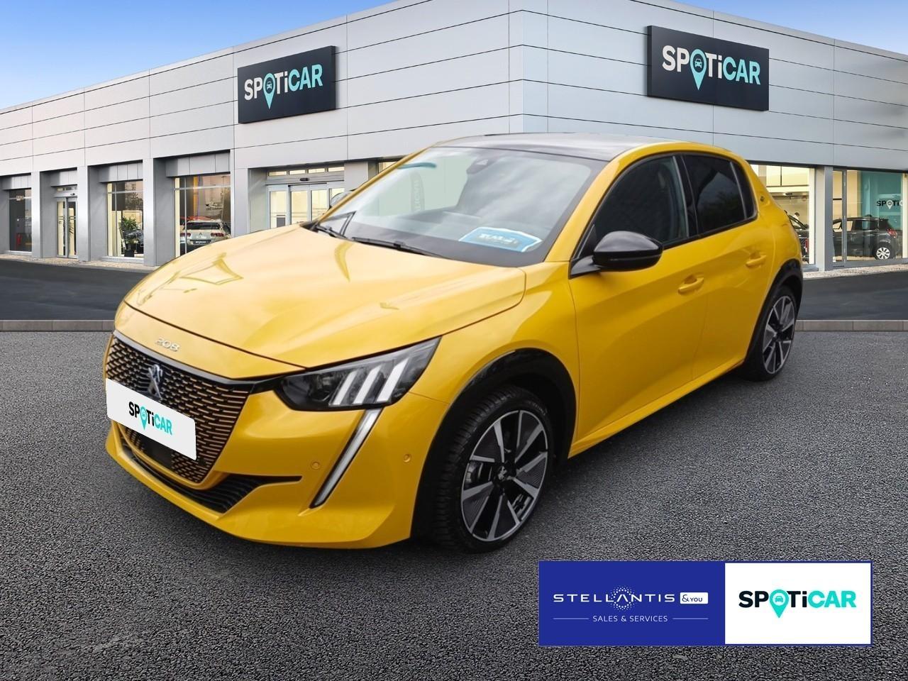 PEUGEOT PEUGEOT e-208 Gebrauchtwagen gelb Elektro