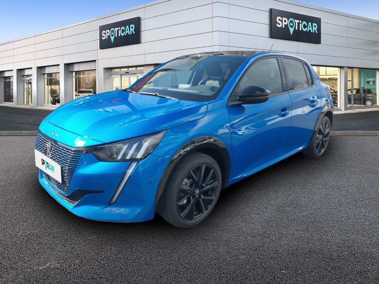 PEUGEOT PEUGEOT e-208 Gebrauchtwagen blau Elektro