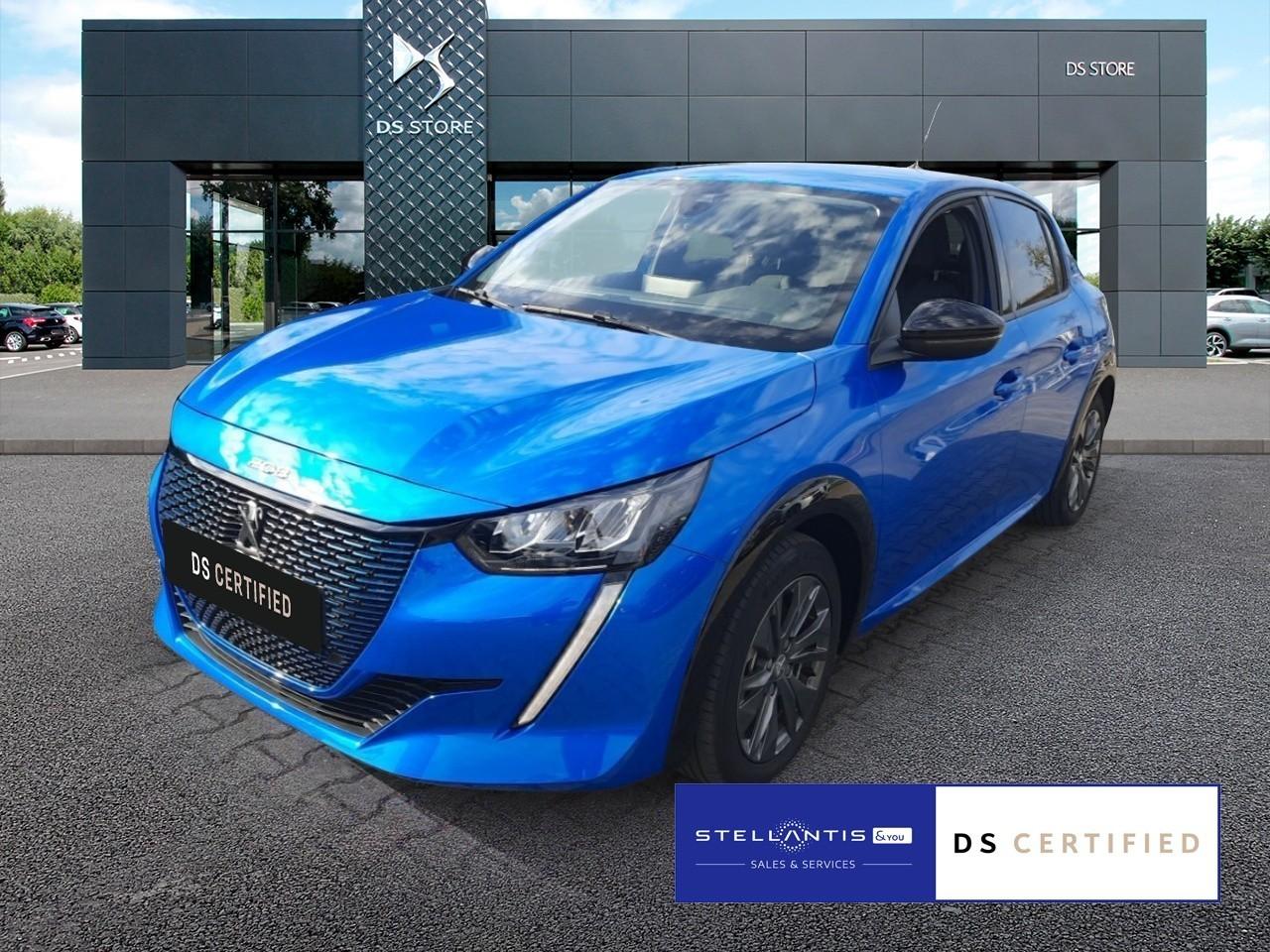 PEUGEOT PEUGEOT e-208 Gebrauchtwagen blau Elektro
