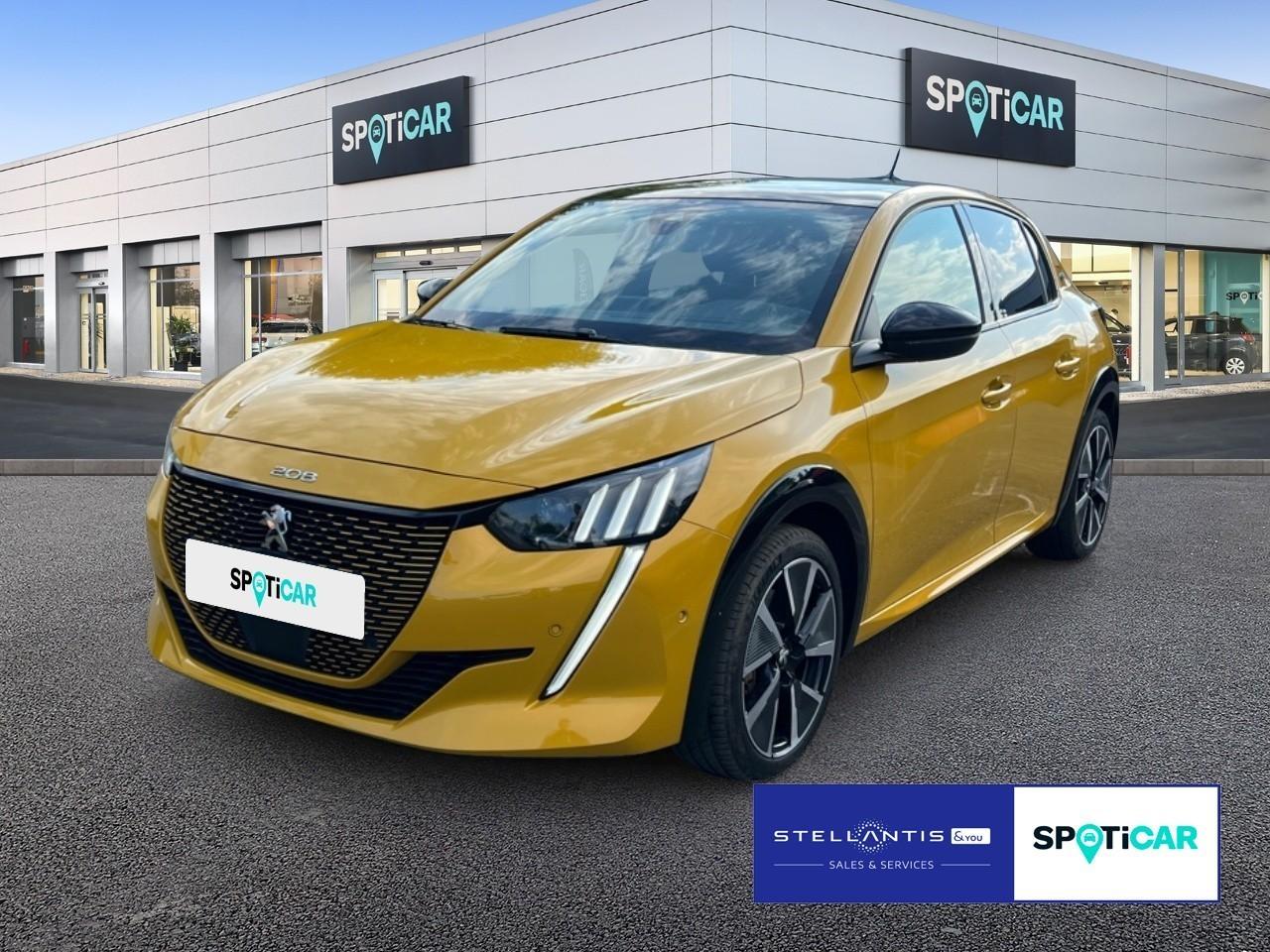 PEUGEOT PEUGEOT e-208 Gebrauchtwagen gelb Elektro