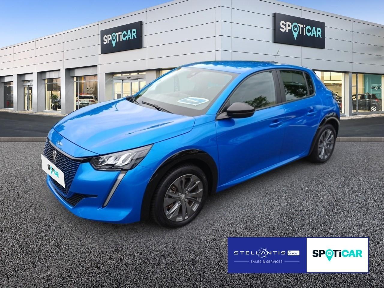 PEUGEOT PEUGEOT e-208 Gebrauchtwagen blau Elektro