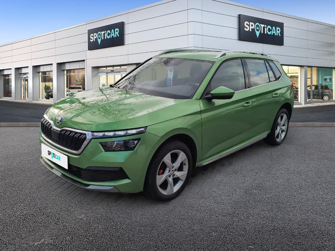 SKODA SKODA KAMIQ Gebrauchtwagen grün Diesel
