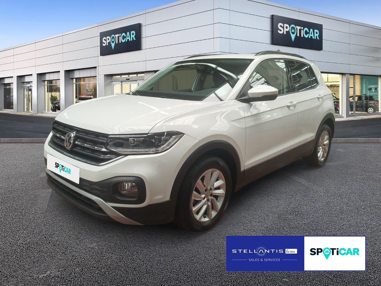 VOLKSWAGEN VOLKSWAGEN T-Cross Gebrauchtwagen weiß Super