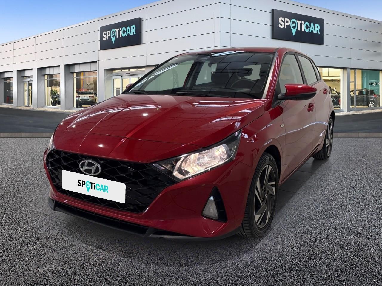 HYUNDAI HYUNDAI I20 Ocasión Rojo gasolina 2021