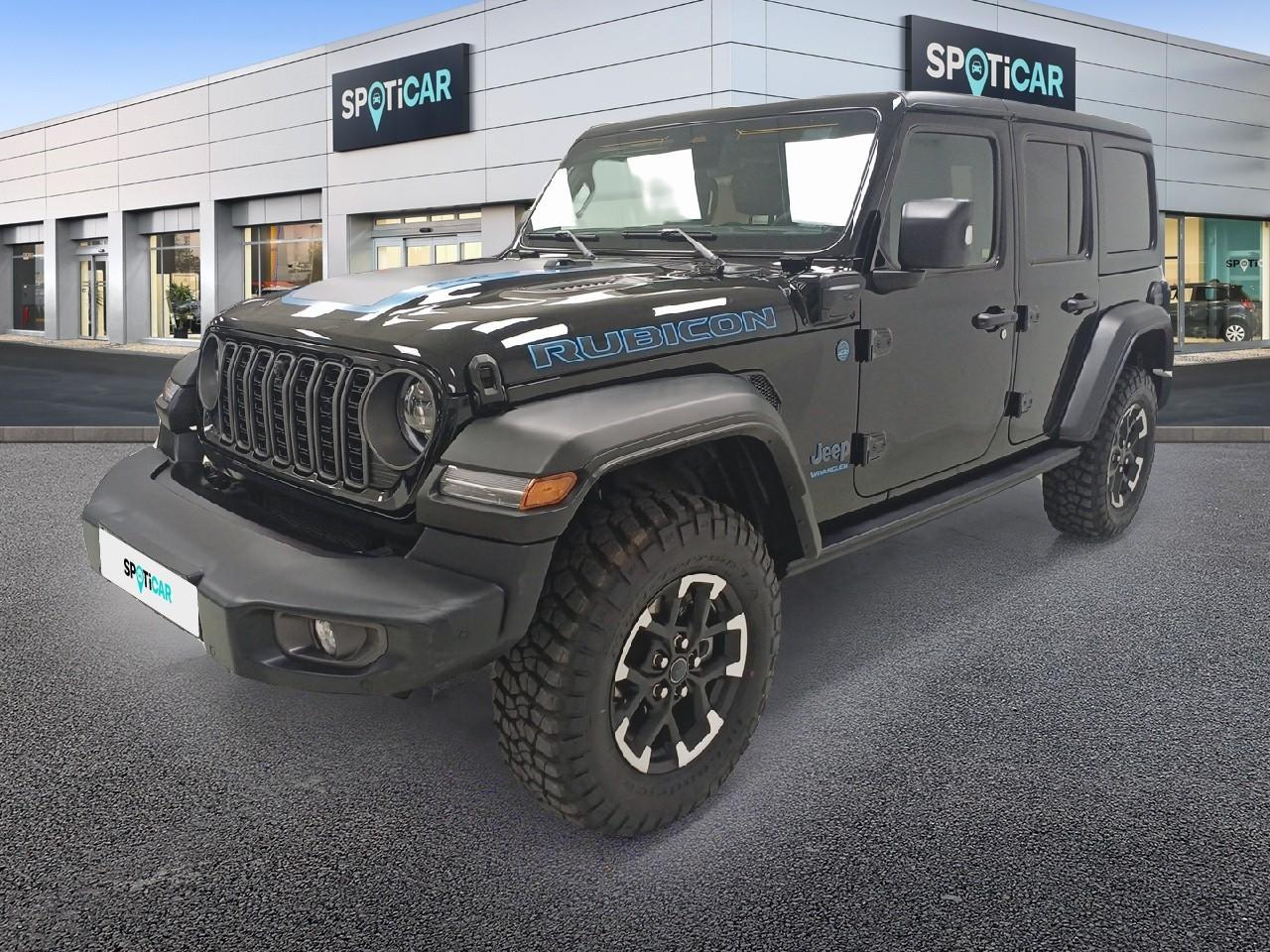 JEEP JEEP WRANGLER Ocasión Negro eléctrico / gasolina 2025