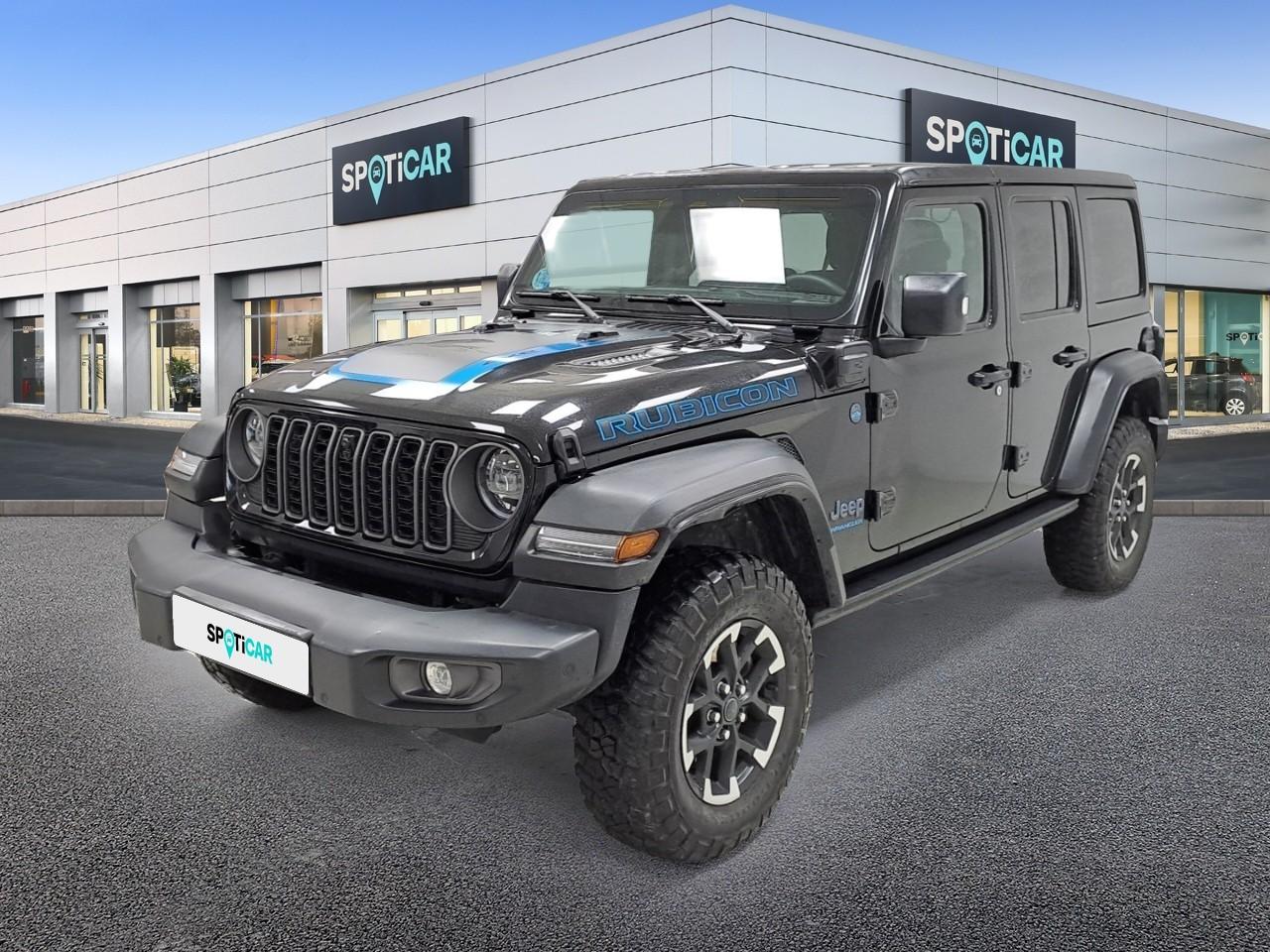 JEEP JEEP WRANGLER Ocasión Negro eléctrico / gasolina 2025