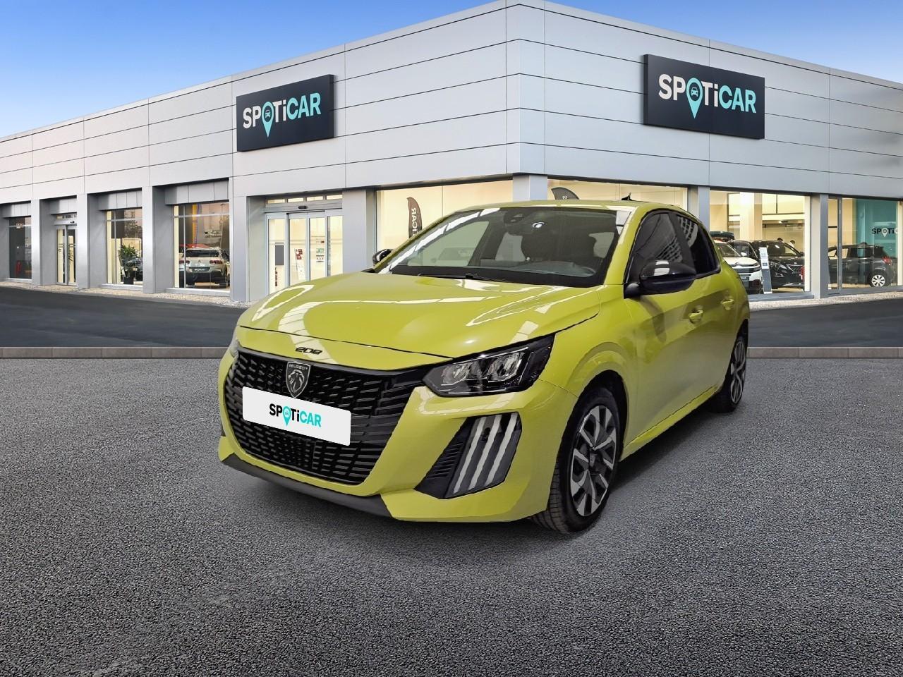 PEUGEOT PEUGEOT 208 Ocasión Amarillo Ãgueda gasolina 2024