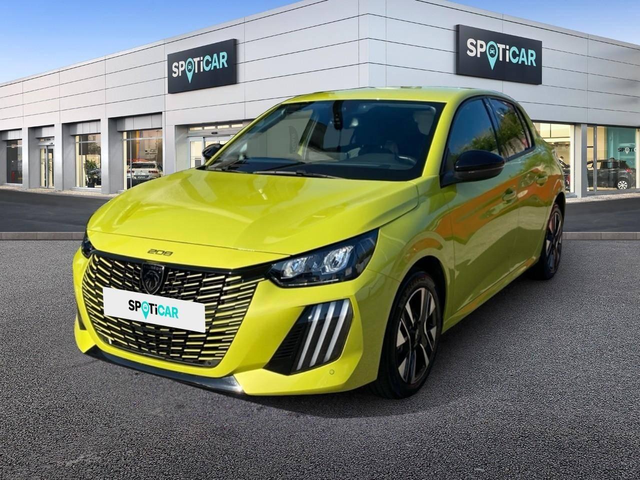 PEUGEOT PEUGEOT 208 Ocasión Amarillo Ãgueda gasolina 2024