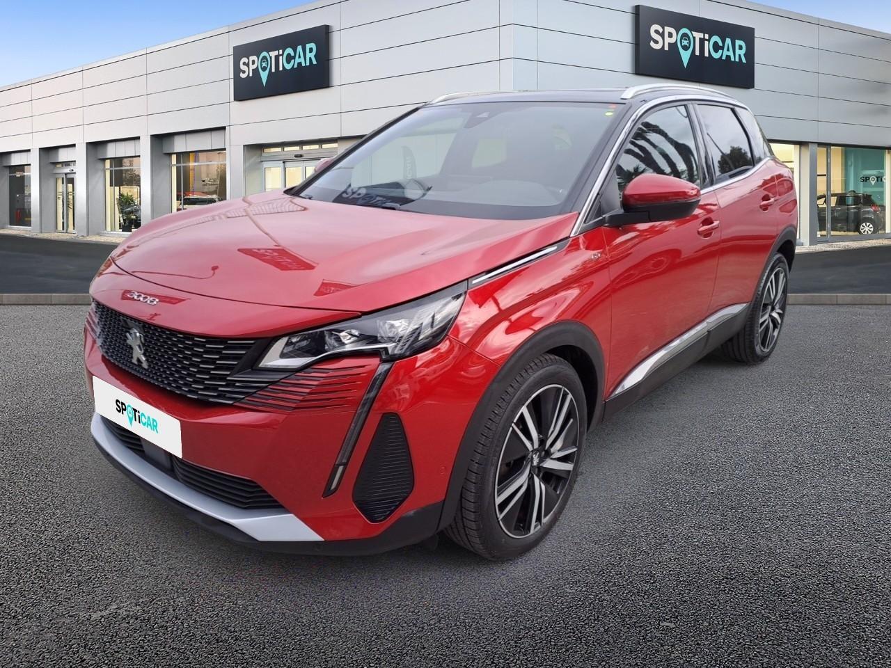 PEUGEOT PEUGEOT 3008 Ocasión Rojo gasolina 2021