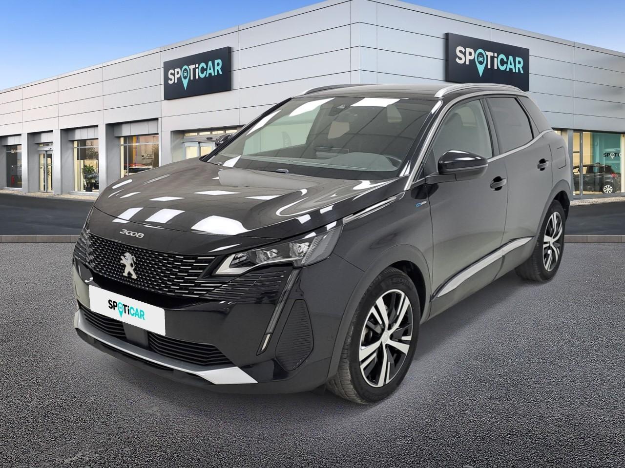PEUGEOT PEUGEOT 3008 Ocasión Negro eléctrico / gasolina 2023