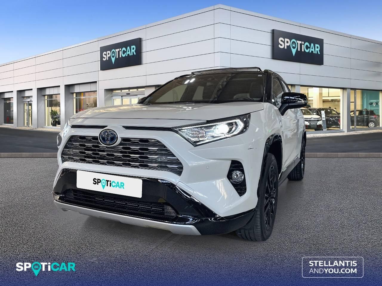 TOYOTA TOYOTA RAV4 Ocasión Blanco eléctrico / gasolina 2021