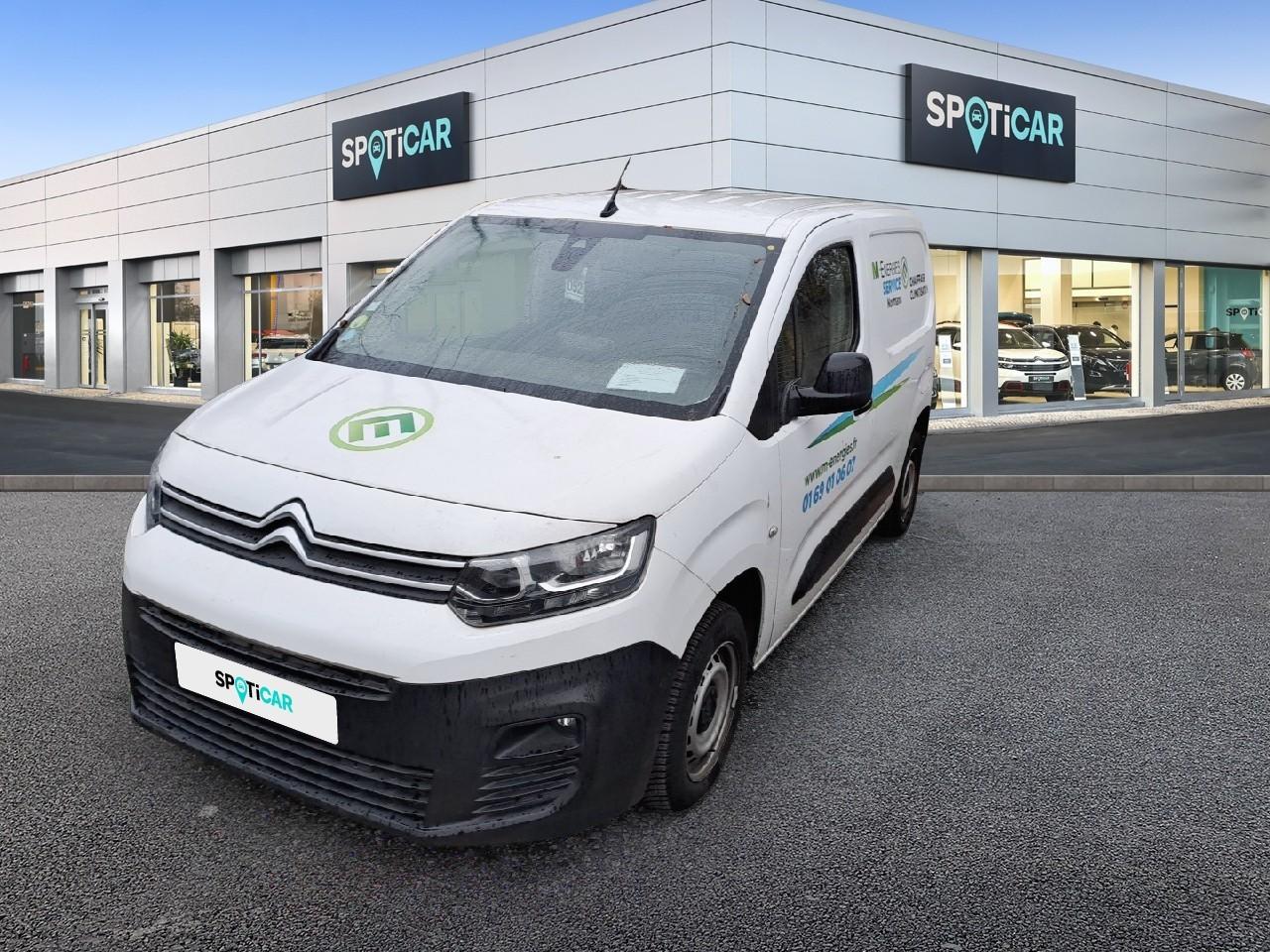 CITROEN CITROEN BERLINGO Occasion Blanc Diesel 2020