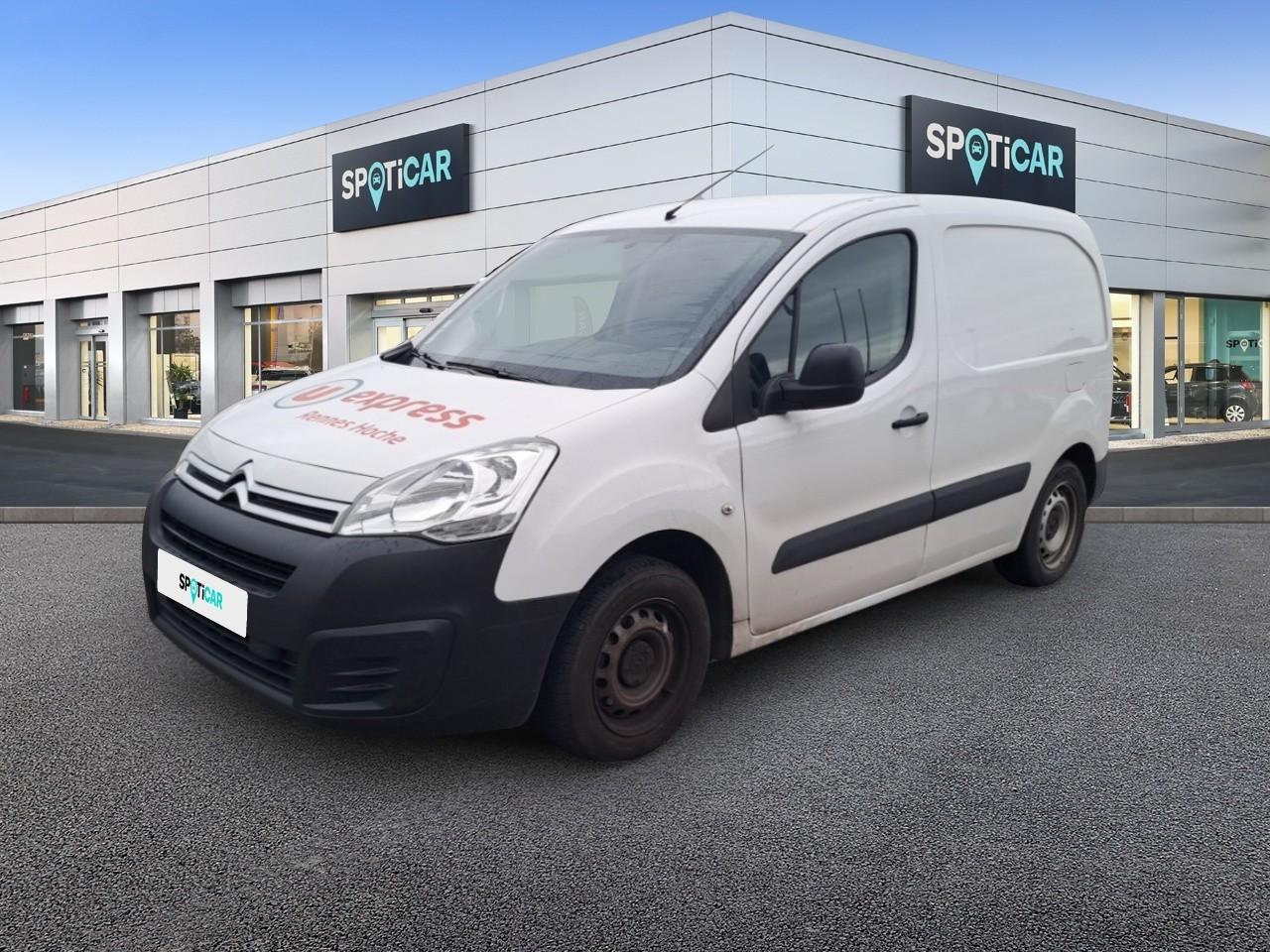 CITROEN CITROEN BERLINGO Occasion Blanc Diesel 2018