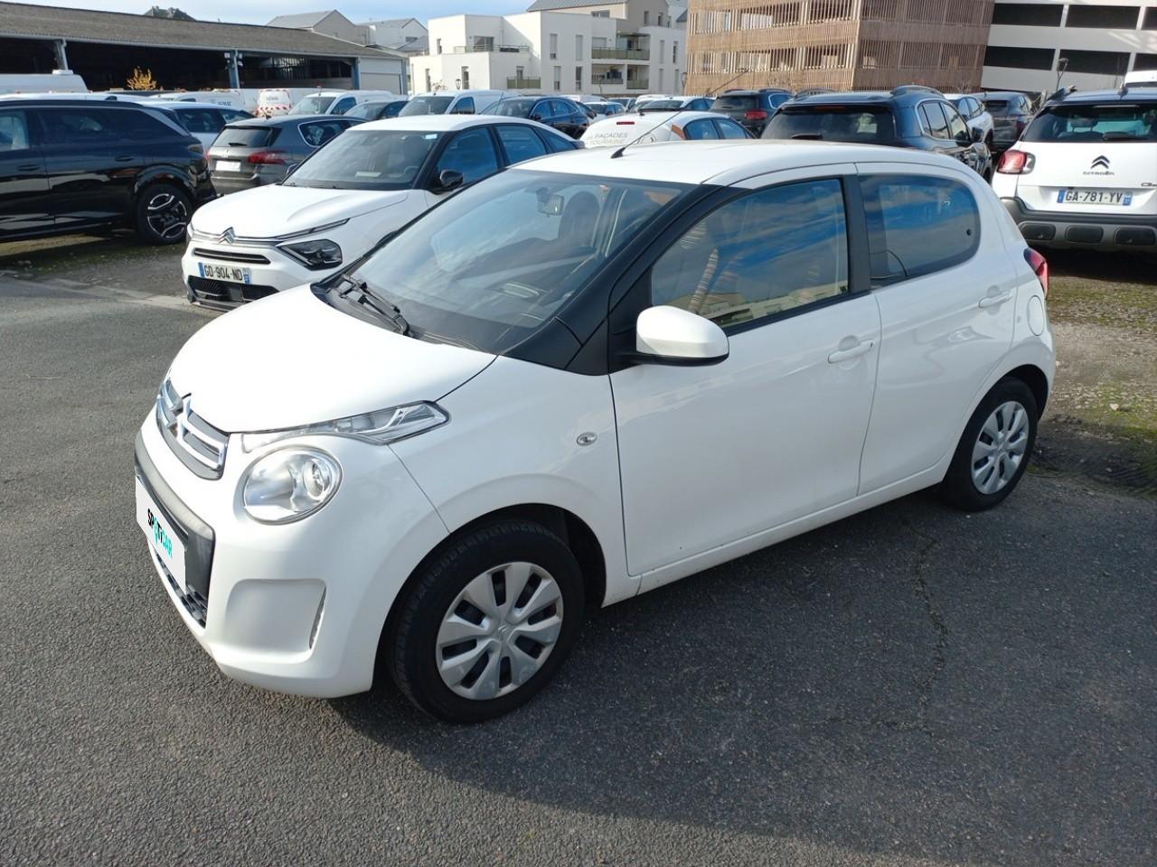 CITROEN CITROEN C1 Occasion Blanc Essence sans plomb 2019