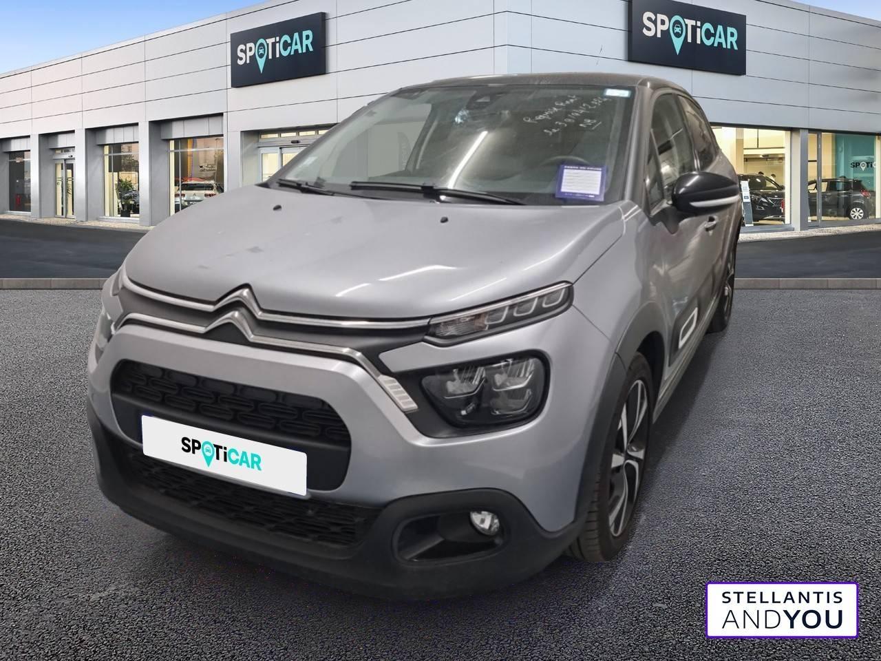 CITROEN CITROEN C3 Occasion Gris Essence sans plomb 2023