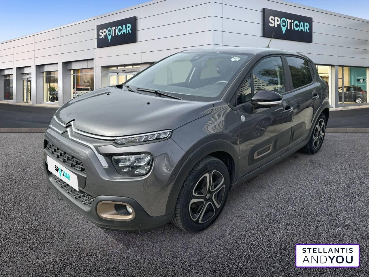 CITROEN CITROEN C3 Occasion Gris Essence sans plomb 2023