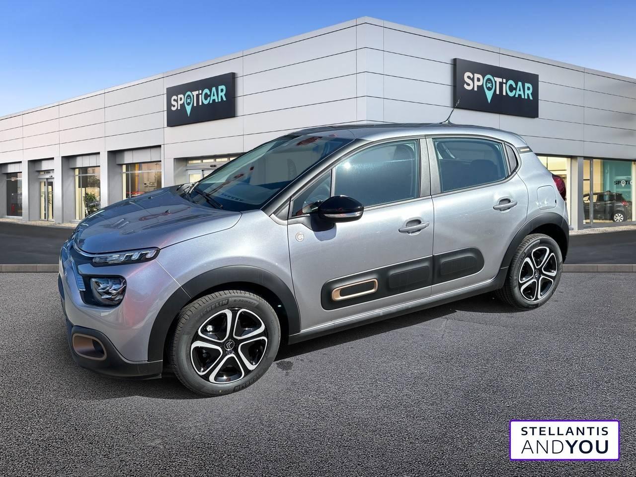 CITROEN CITROEN C3 Occasion Gris Essence sans plomb 2023