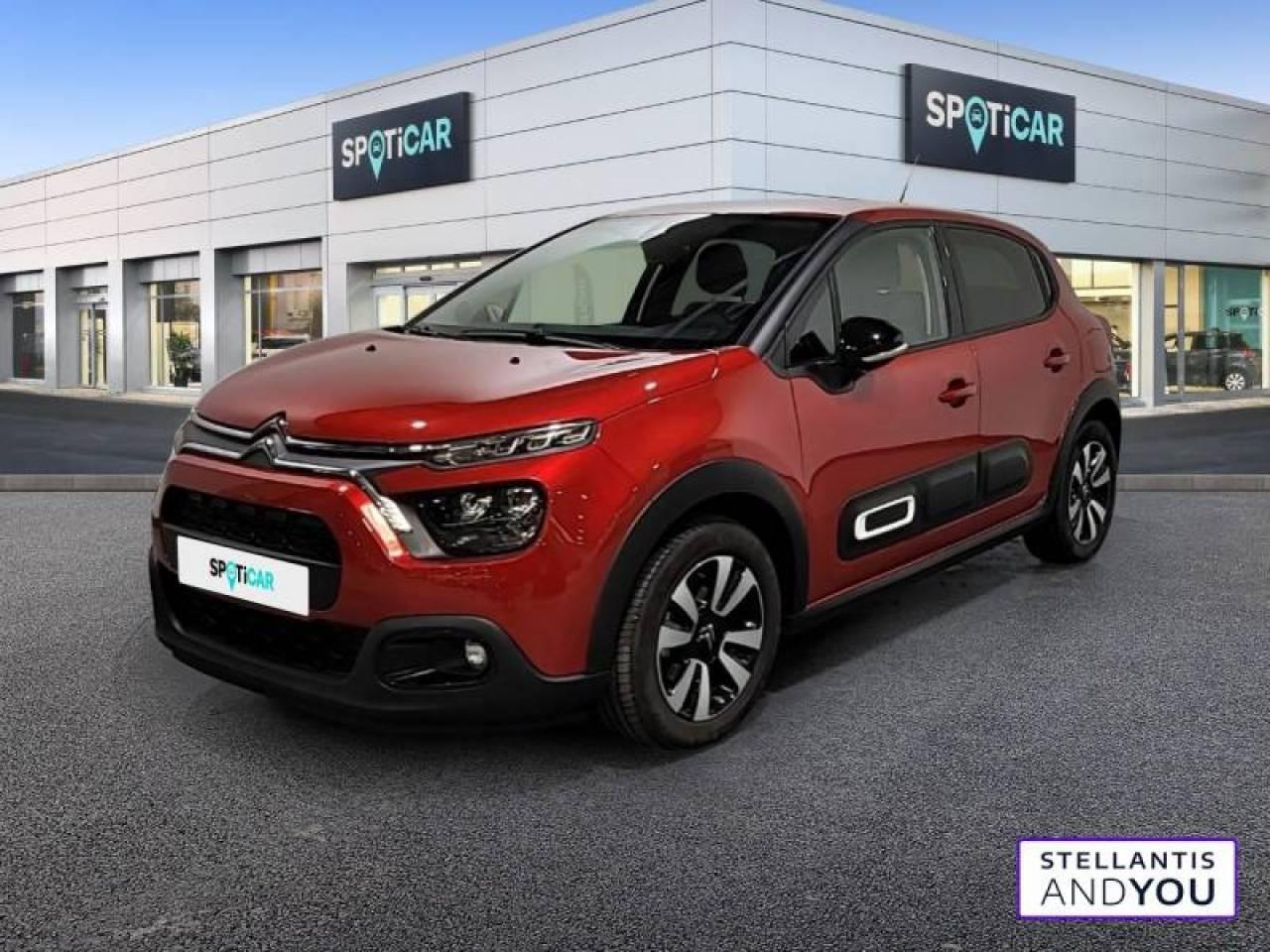 CITROEN CITROEN C3 Occasion Rouge Essence sans plomb 2023