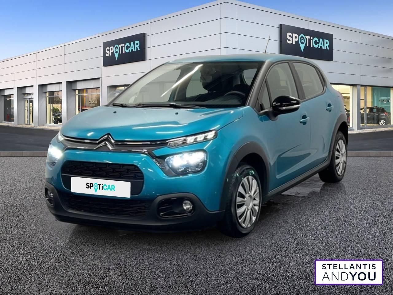 CITROEN CITROEN C3 Occasion SPRING BLUE METALLISEE VE Diesel 2022