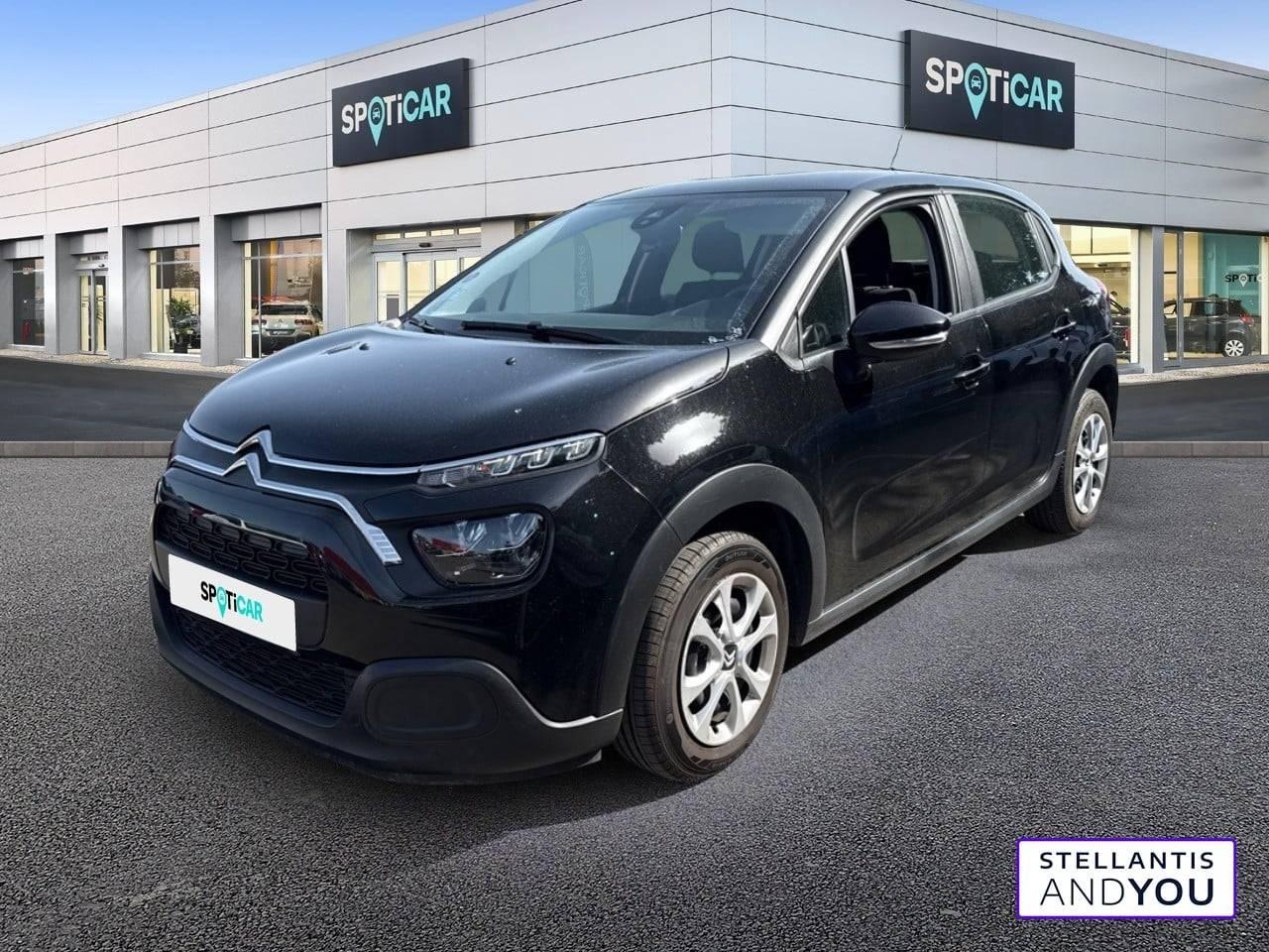 CITROEN CITROEN C3 Occasion Noir Essence sans plomb 2022