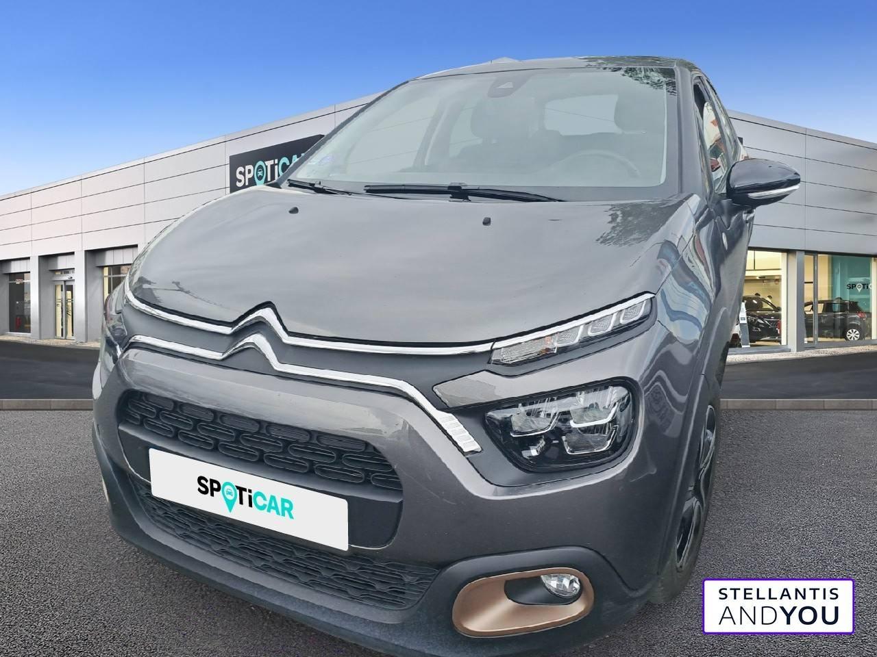 CITROEN CITROEN C3 Occasion Gris Essence sans plomb 2023