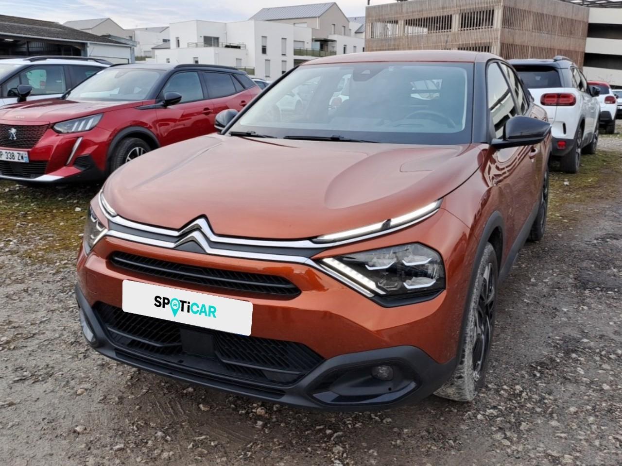 CITROEN CITROEN C4 Occasion Orange Essence sans plomb 2021