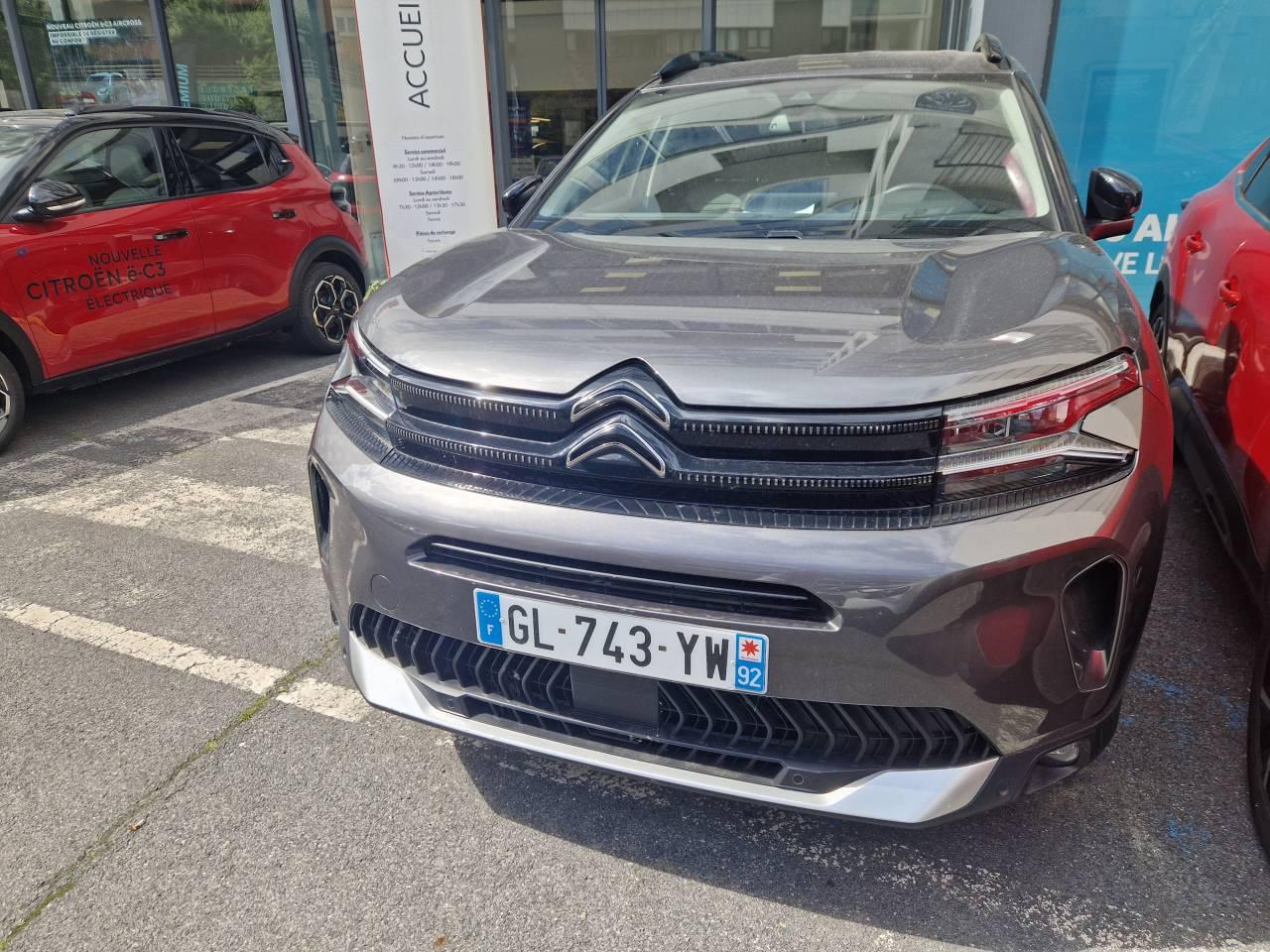 CITROEN CITROEN C5 AIRCROSS Occasion Gris Platinium (métallisée) Essence / Courant électrique 2023