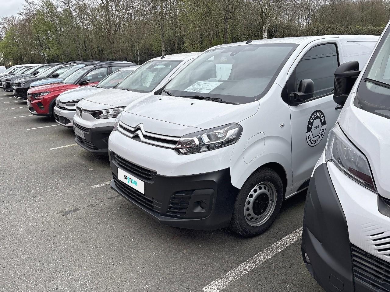 CITROEN CITROEN JUMPY Occasion Blanc Courant électrique 2025
