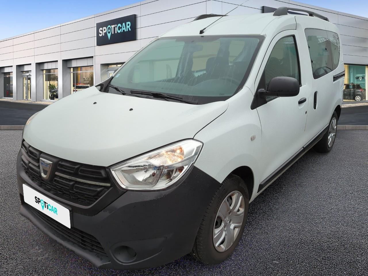 DACIA DACIA DOKKER Occasion BLANC GLACIER Essence sans plomb 2019