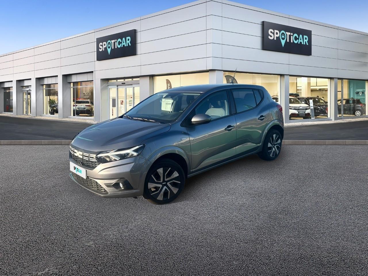 DACIA DACIA SANDERO Occasion Gris Essence sans plomb 2025