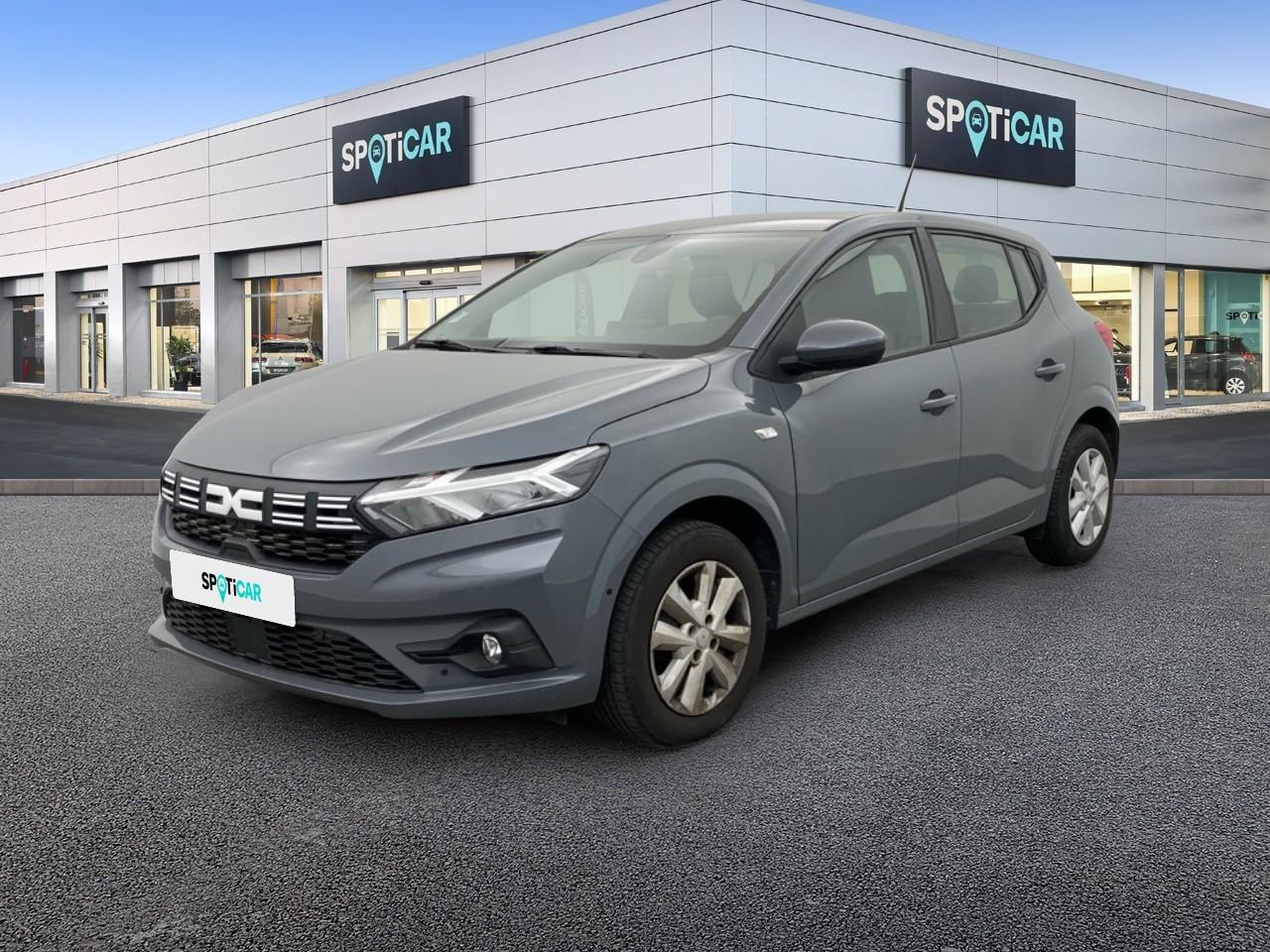 DACIA DACIA SANDERO Occasion Gris Essence sans plomb 2023
