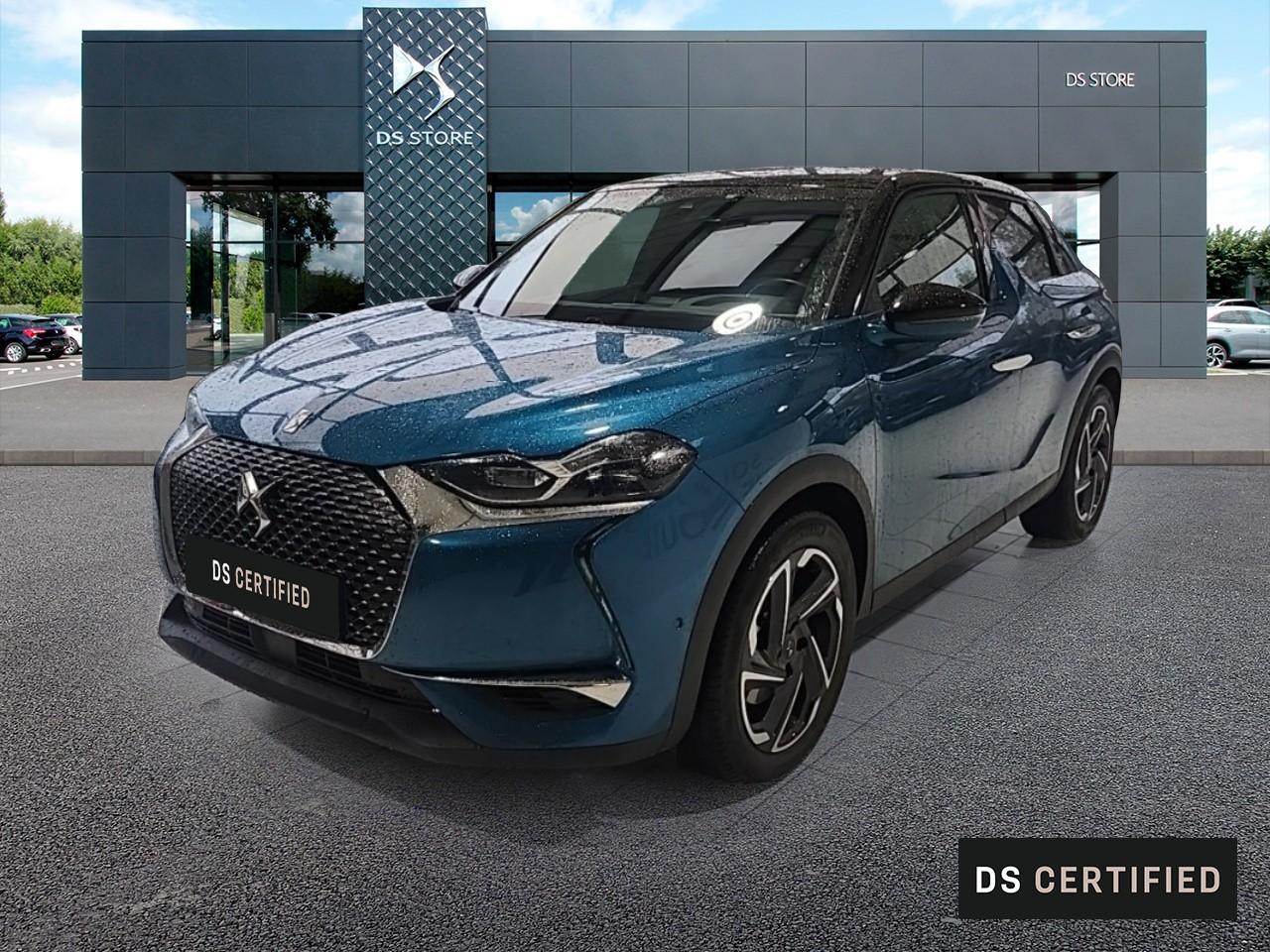 DS DS DS 3 Occasion Bleu Essence sans plomb 2020