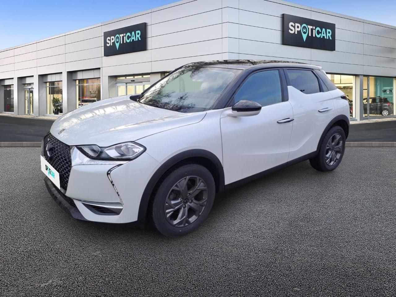 DS DS DS 3 Occasion Blanc Essence sans plomb 2022