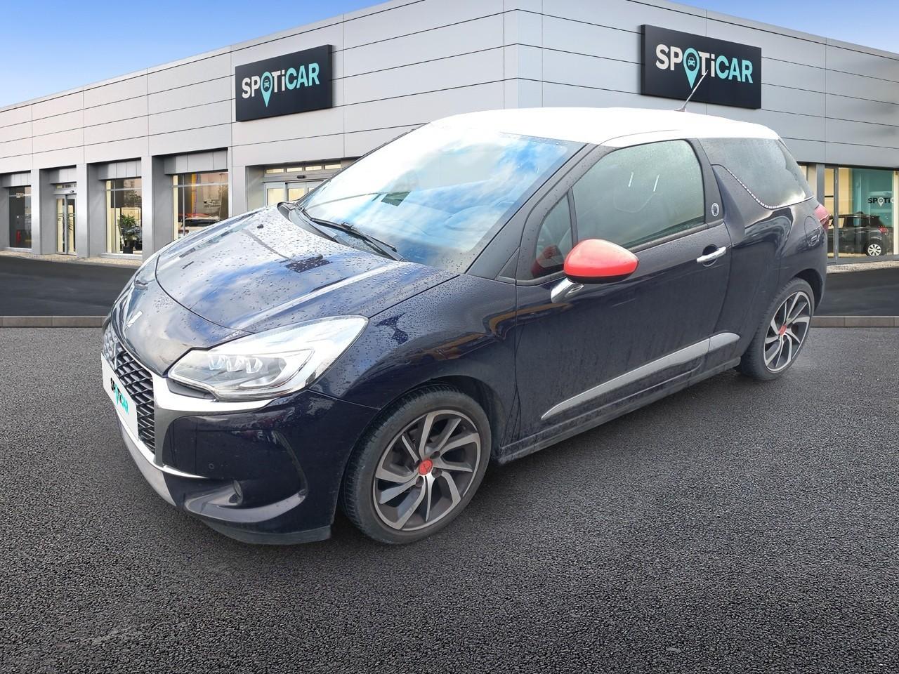 DS DS DS 3 Occasion Bleu Essence sans plomb 2017