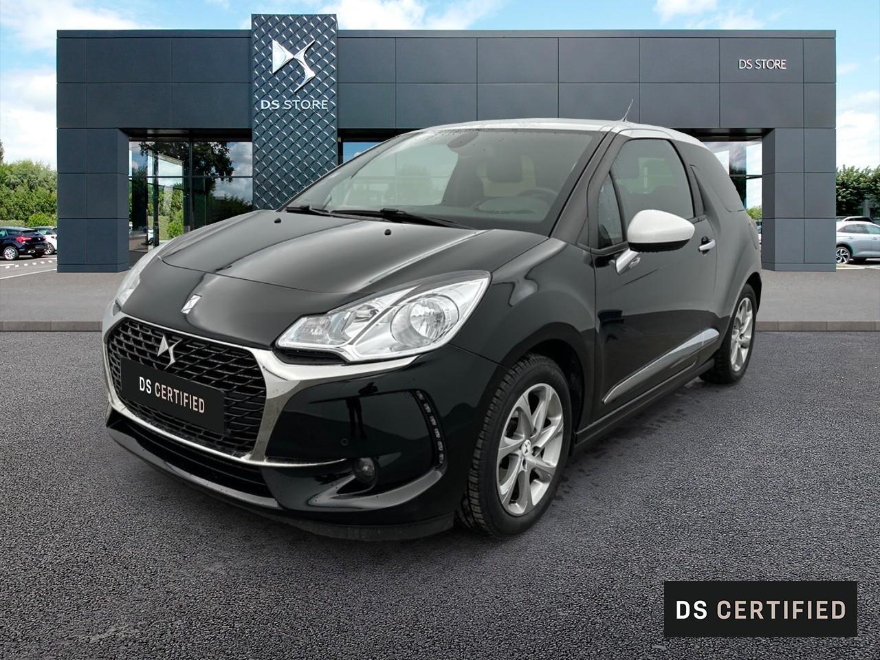 DS DS DS 3 Occasion Noir Essence sans plomb 2016