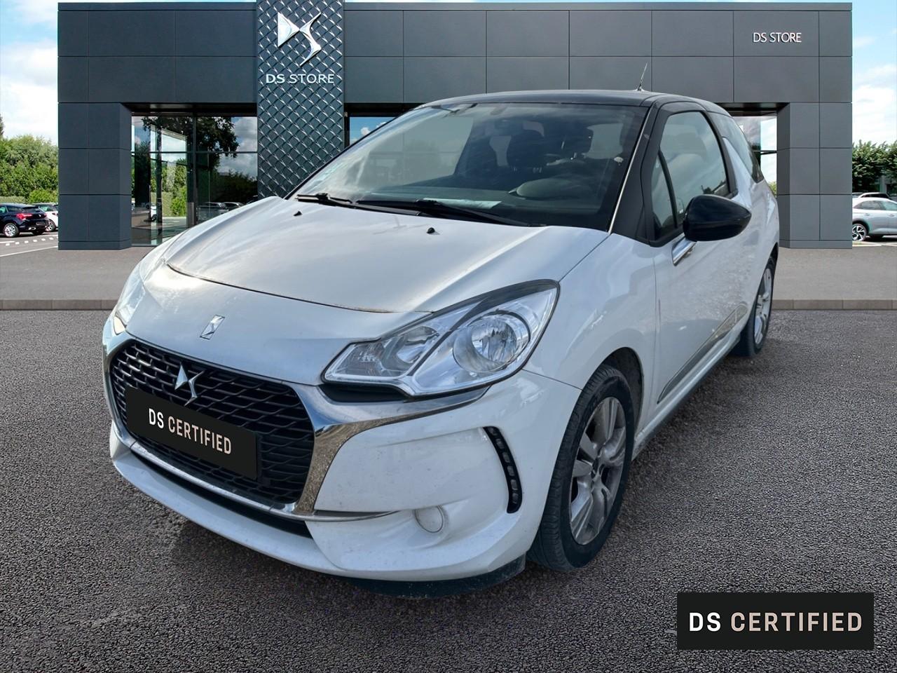DS DS DS 3 Occasion Blanc Essence sans plomb 2018