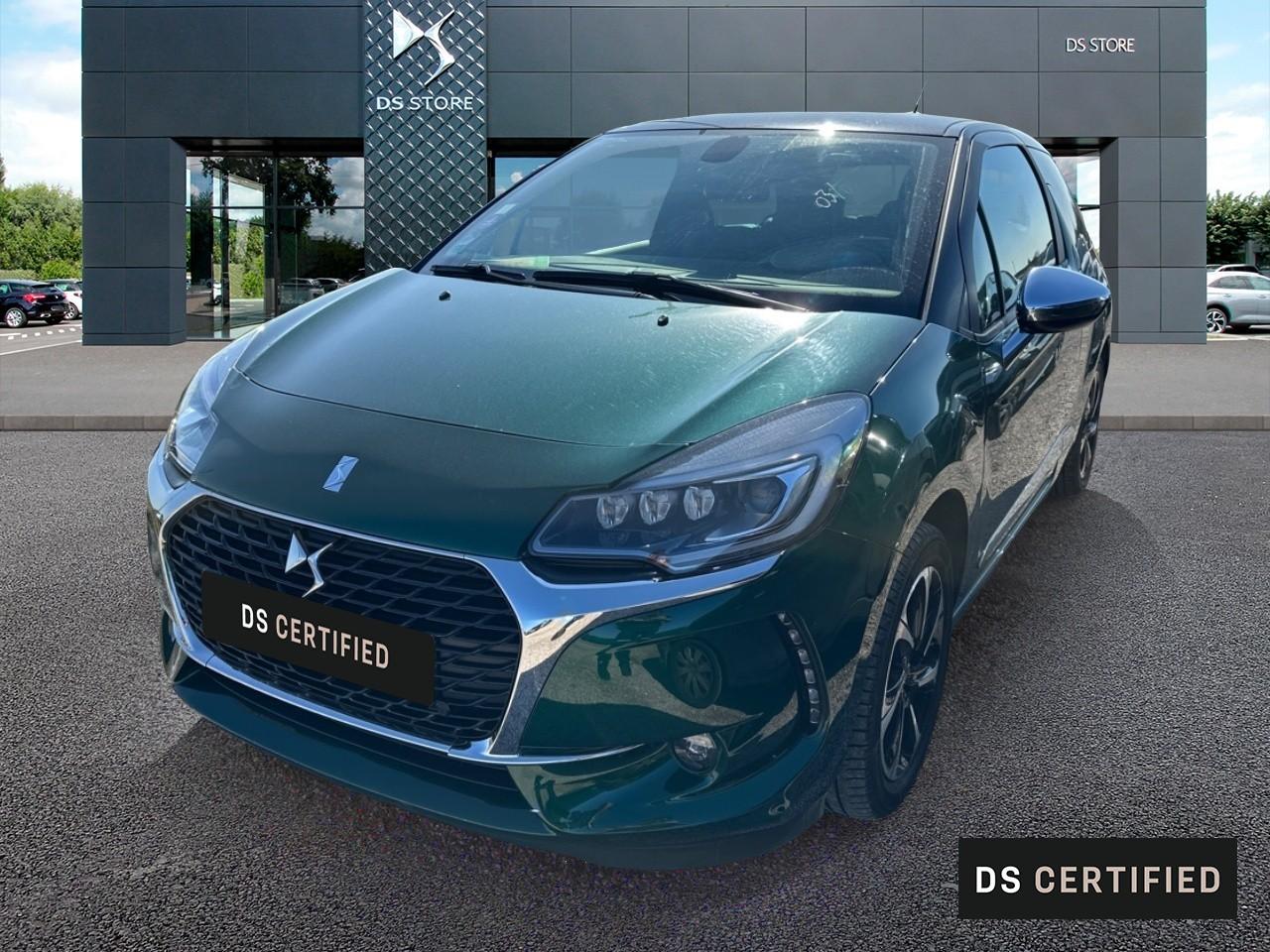 DS DS DS 3 Occasion Vert Essence sans plomb 2019