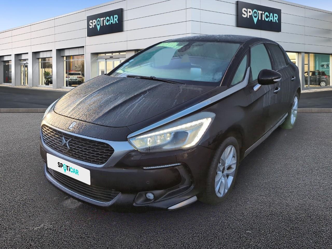 DS DS DS 5 Occasion Noir Diesel / Courant électrique 2017