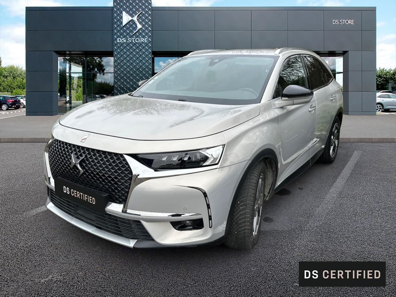 DS DS DS 7 CROSSBACK Occasion Cristal Pearl Métallisé Essence / Courant électrique 2021