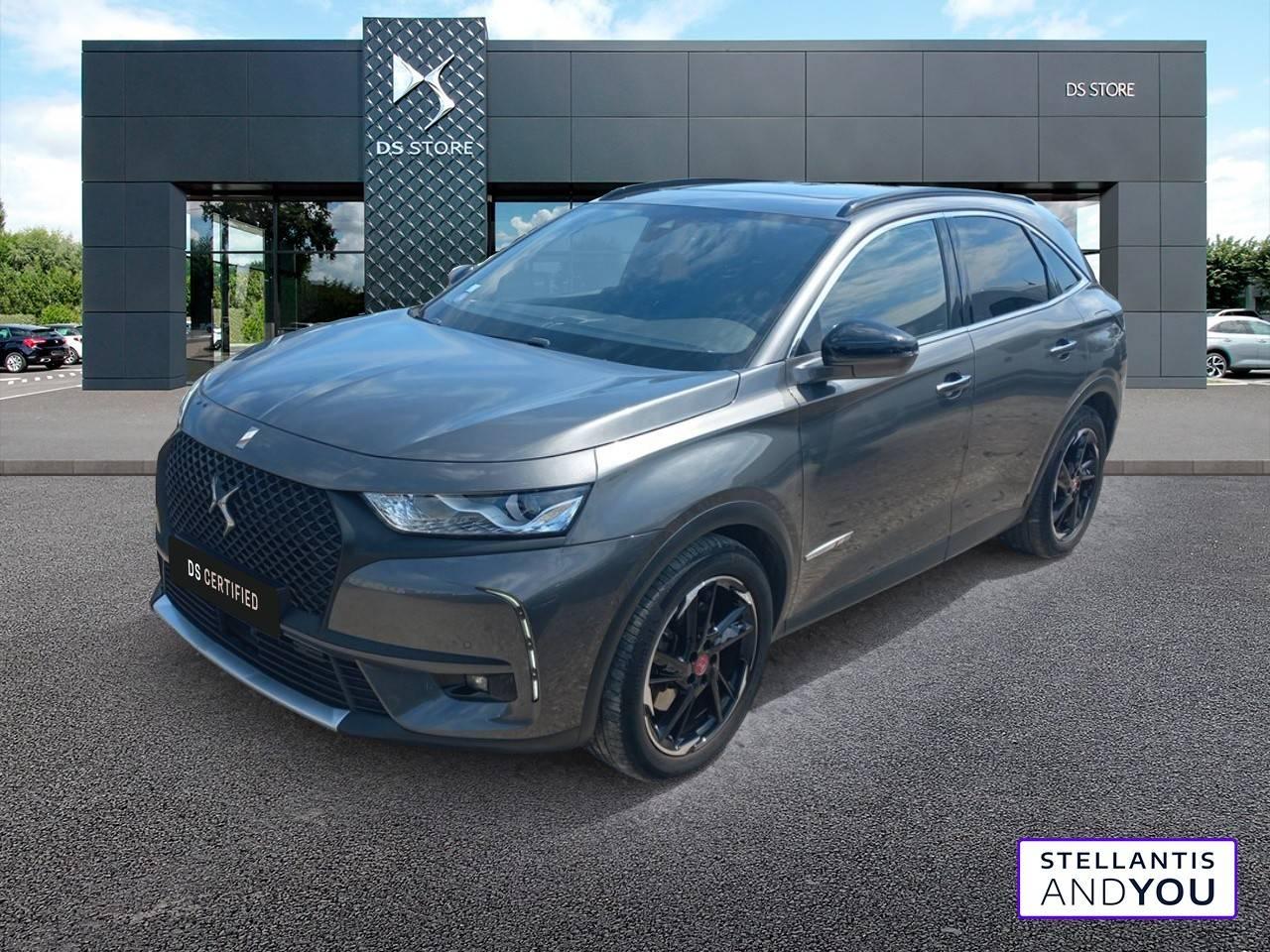 DS DS DS 7 CROSSBACK Occasion Gris Essence / Courant électrique 2021
